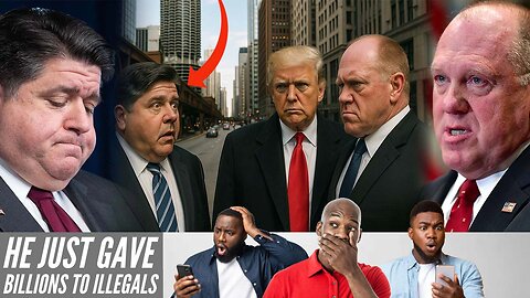 BILLIONS WERE JUST GIVEN To Illegal Migrants In Illinois By Gov. JB Pritzker
