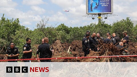 Houthi missile from Yemen hits near Israel's Ben Gurion airport | BBC News