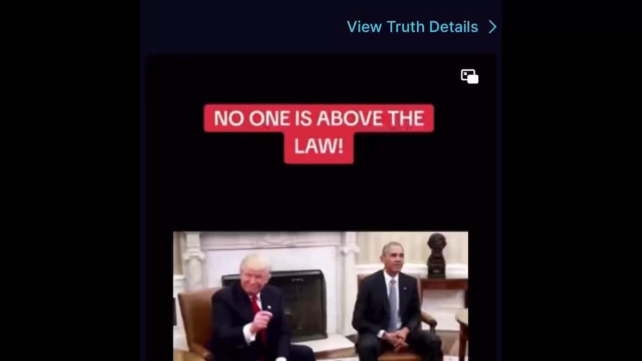 High Treason: NO ONE IS ABOVE THE LAW!