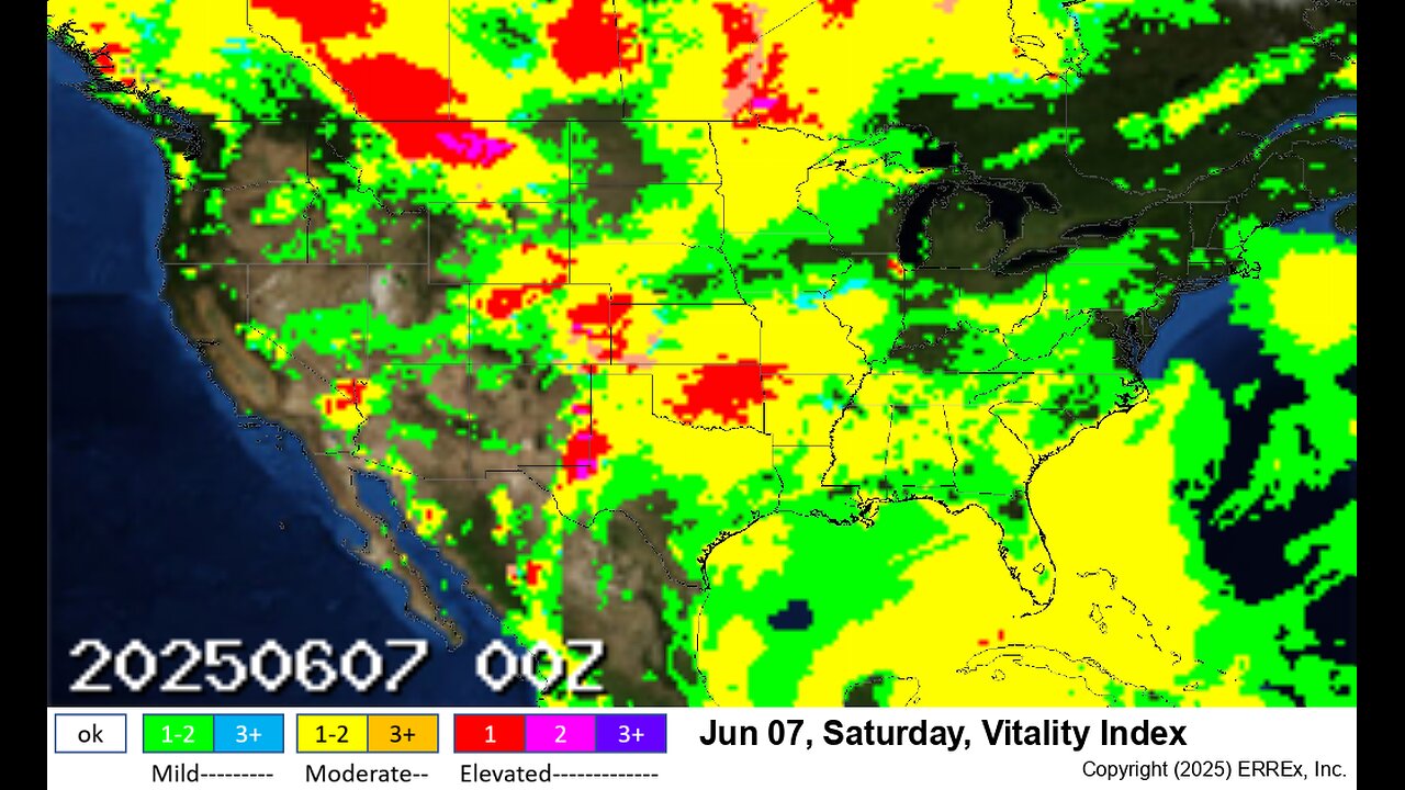 Weather health risk Jun 7 2025