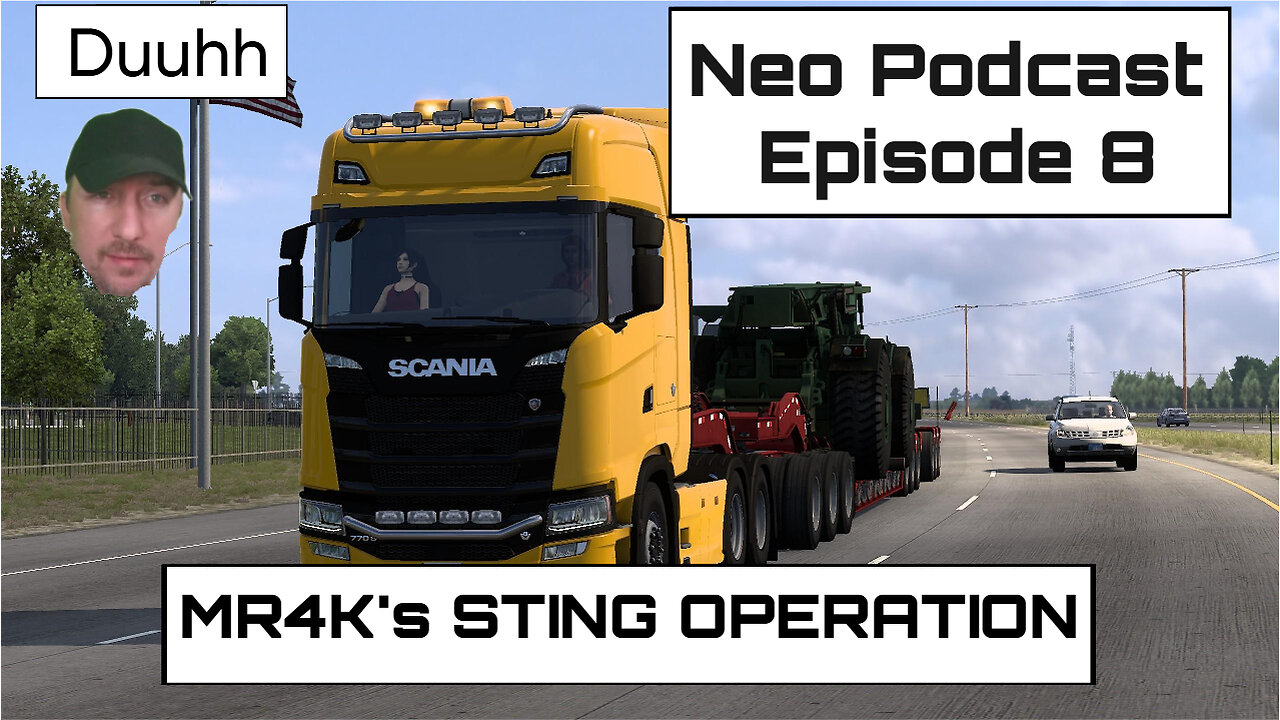 Neo Podcast Episode 8 - MR4K's Sting Operation