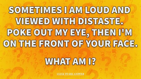 Do you know the answer to this riddle?
