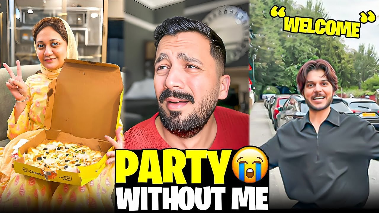 Emaan & Kivan Having Pizza Party without meš„ŗSpecial Entry Arrived UKš±