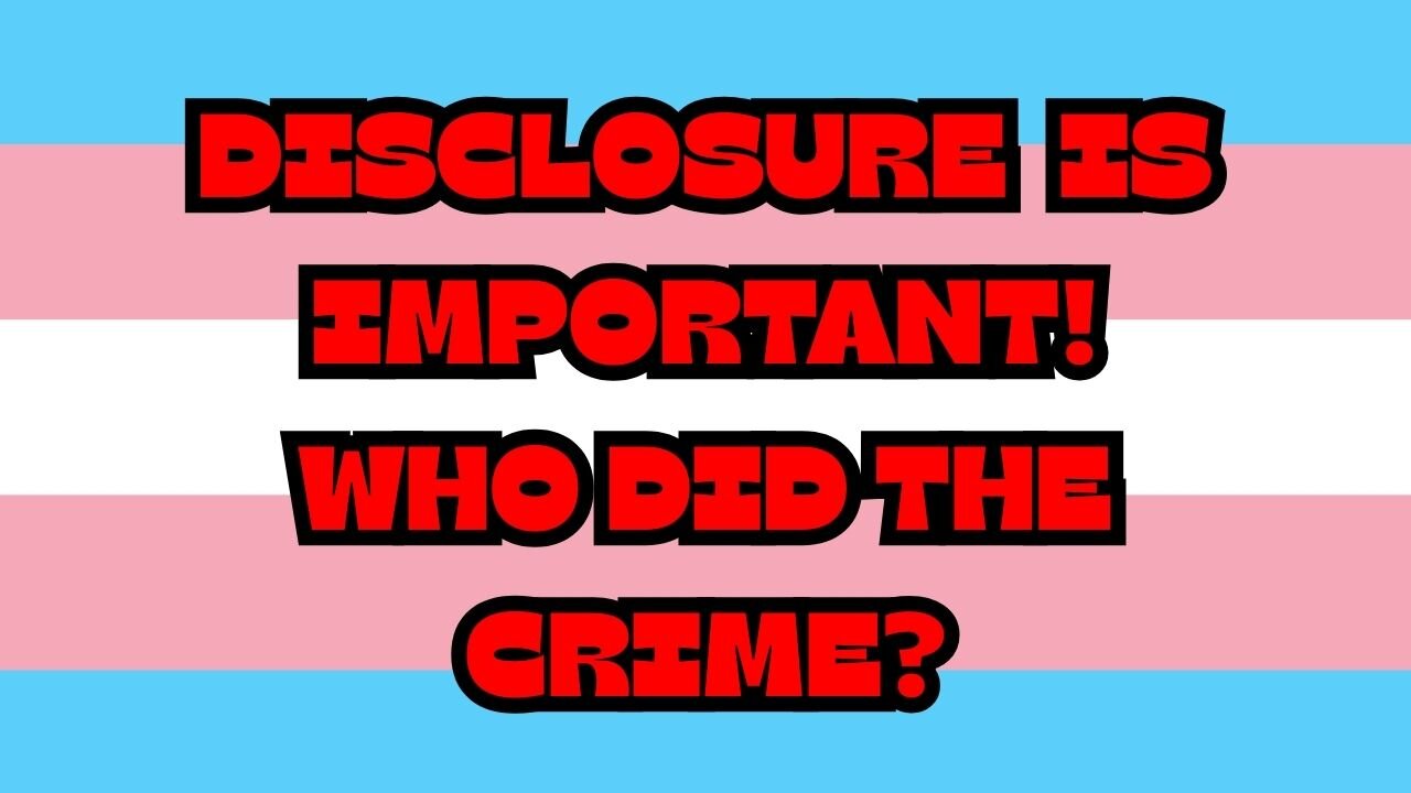 LATEST Crime Brings a Question #lgbt #trans