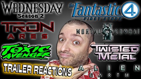 REACTING to 7 NEW Trailers! | Tron Ares, MK2, Twisted Metal & More! 🔥 | Trailer Reactions