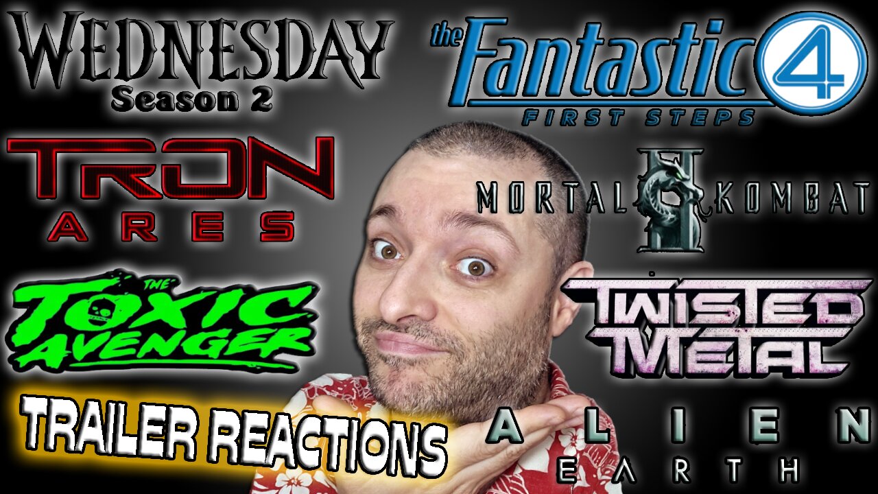 REACTING to 7 NEW Trailers! | Tron Ares, MK2, Twisted Metal & More! 🔥 | Trailer Reactions