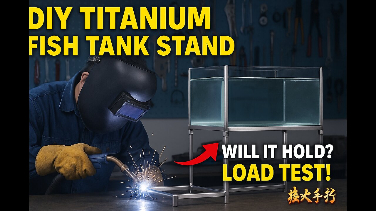 Handmade Alloy Fish Tank Stand
