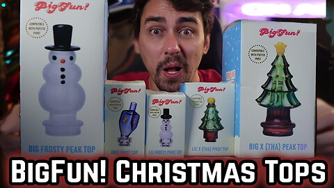 Seshing with New Glass From Big Fun! Puffco Pivot & Peak Tops!