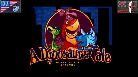 A Dinosaur's Tale (Sega Genesis - Attract Mode) [NA Only]