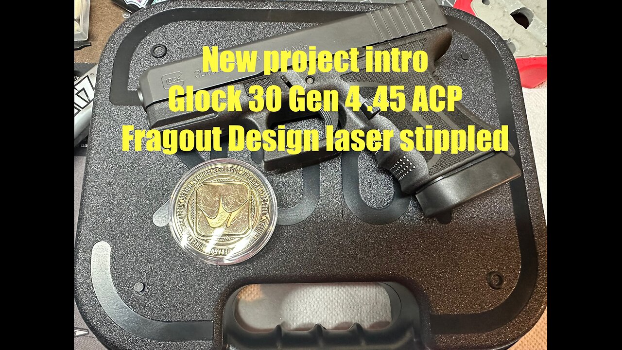 Glock 30 Gen 4 .45 ACP Fragout custom - new project introduction and walk through. More to come.