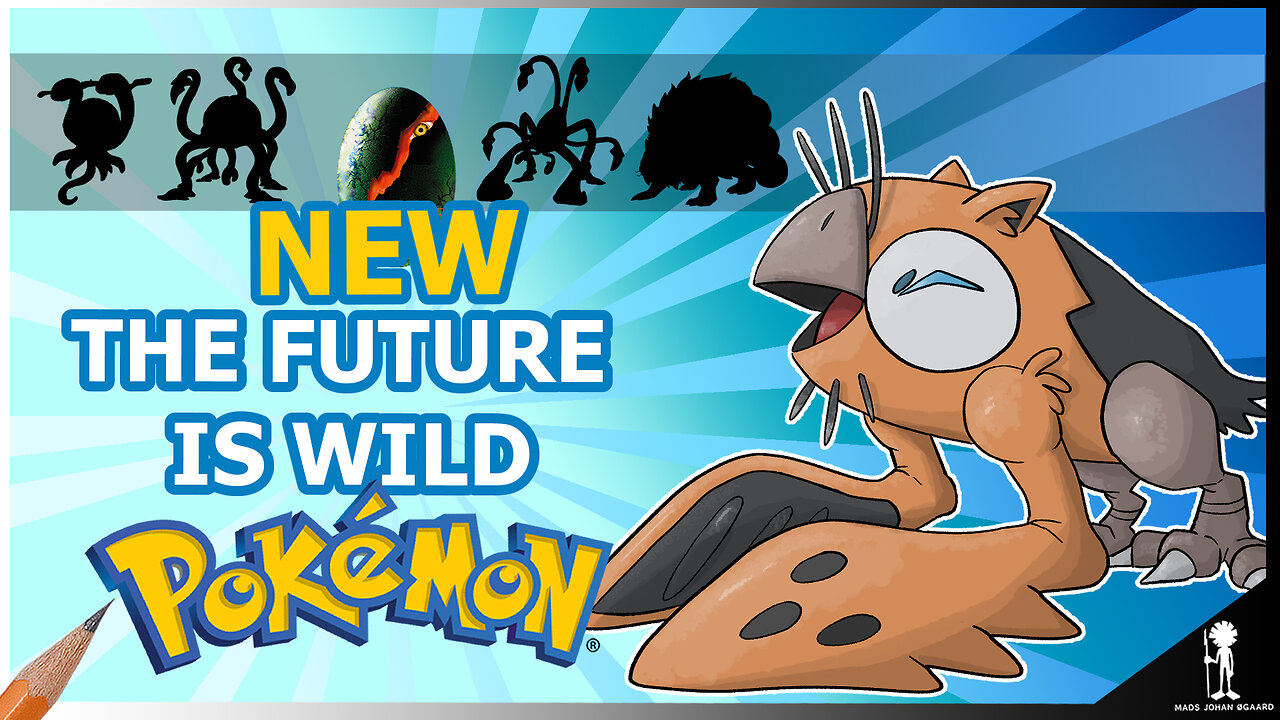 The Future Is Wild Inspired Pokémon 4 | Hydonso Region 🦉🐀🦑