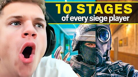 The 10 Stages Of Every Siege Player _JYNXZI REACTS_