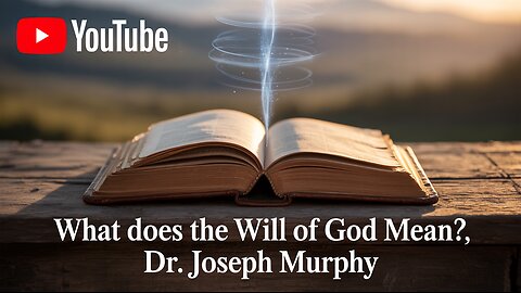 GOD’S WILL REVEALED ✨ (This CHANGES Everything!) Dr. Joseph Murphy #DivinePurpose #Jesus #God #Love