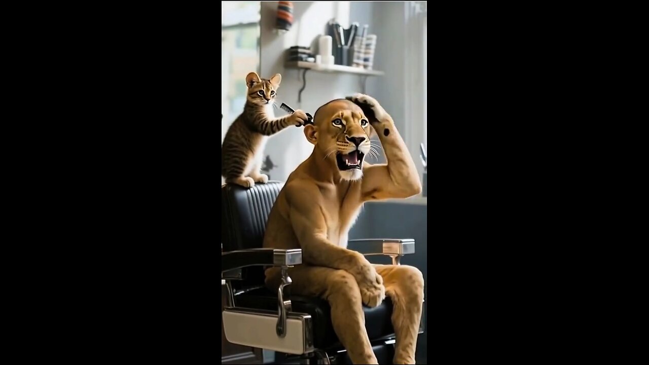 What happens when a Lion gets bald
