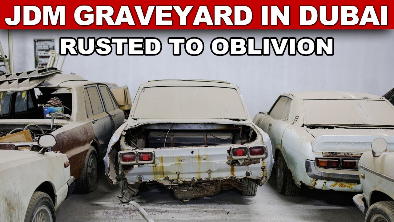 Secret JDM Boneyard Stash In Dubai - All To Be Restored | Capturing Car Culture