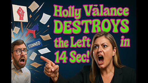 Holly Valance’s EPIC 14-Second Takedown of the Left