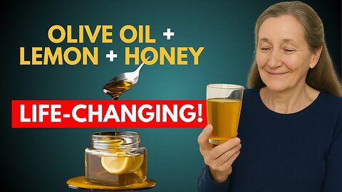 Olive Oil, Lemon, and Honey — Leave It Overnight & See What Happens!