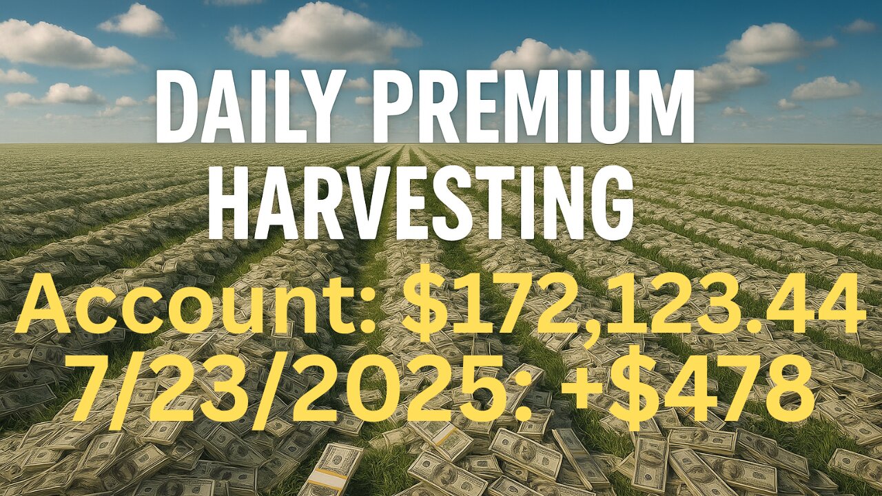 Wednesday Harvest! (Day 70 Results and Strategy Breakdown) #trading #PPH