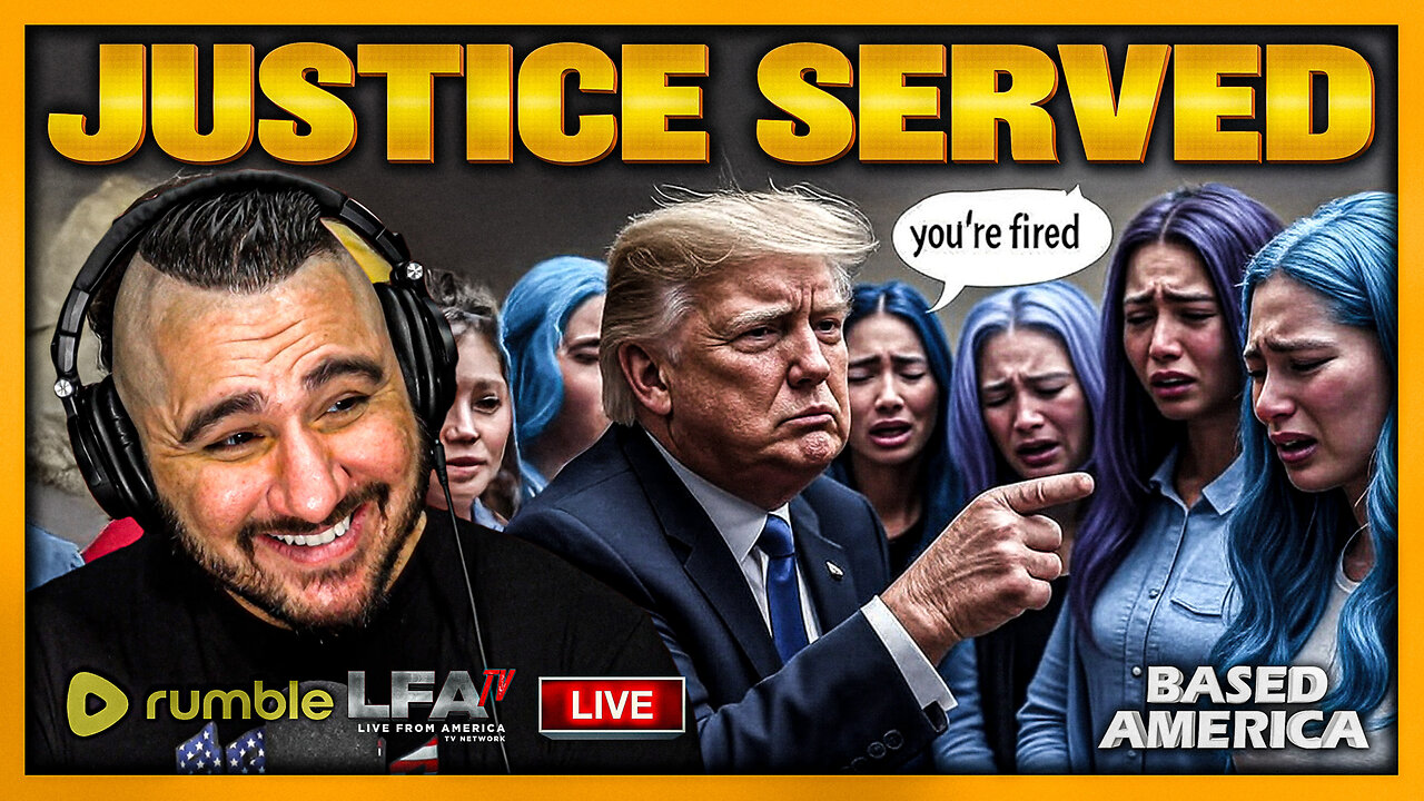 MASS FIRINGS OF CHARLIE KIRK DEATH CELEBRATORS IS A GOOD THING | BASED AMERICA 9.19.25 5PM