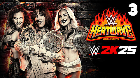 WWE 2K25 NXT Heatwave August 24th 2025 - Match 3: New Champ!