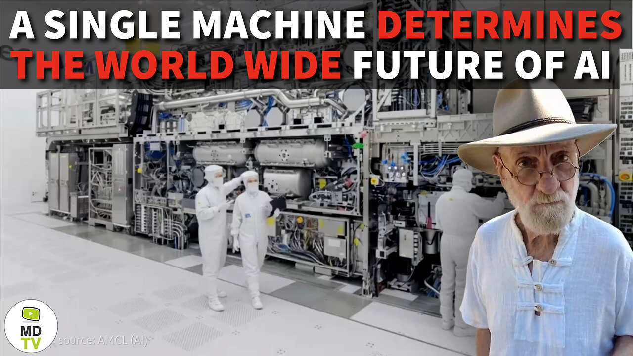 A SINGLE MACHINE DETERMINES THE WORLD WIDE FUTURE OF AI