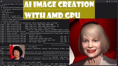 Stable Diffusion v1-5 1B Setup for AMD GPU | ControlNet & AI Image Generation in Minutes!