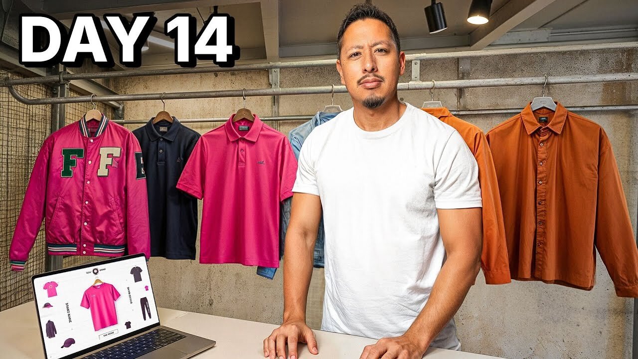 I Gave AI 14 Days to Build NEW $5K/MONTH Clothing Brand