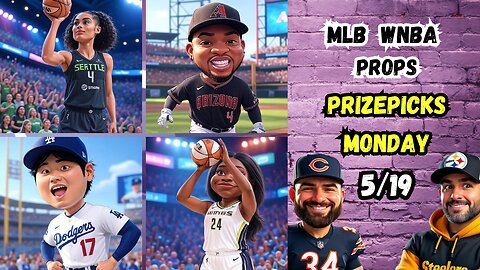 ⚾️ 6 Hot MLB PROPS | 🏀 WNBA PROPS | MLB PICKS TODAY | Monday 5/19/25