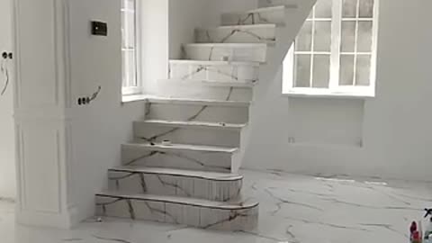 Trending: glossy vitrified tiles use in floor and steps #youtubeshorts #youtube