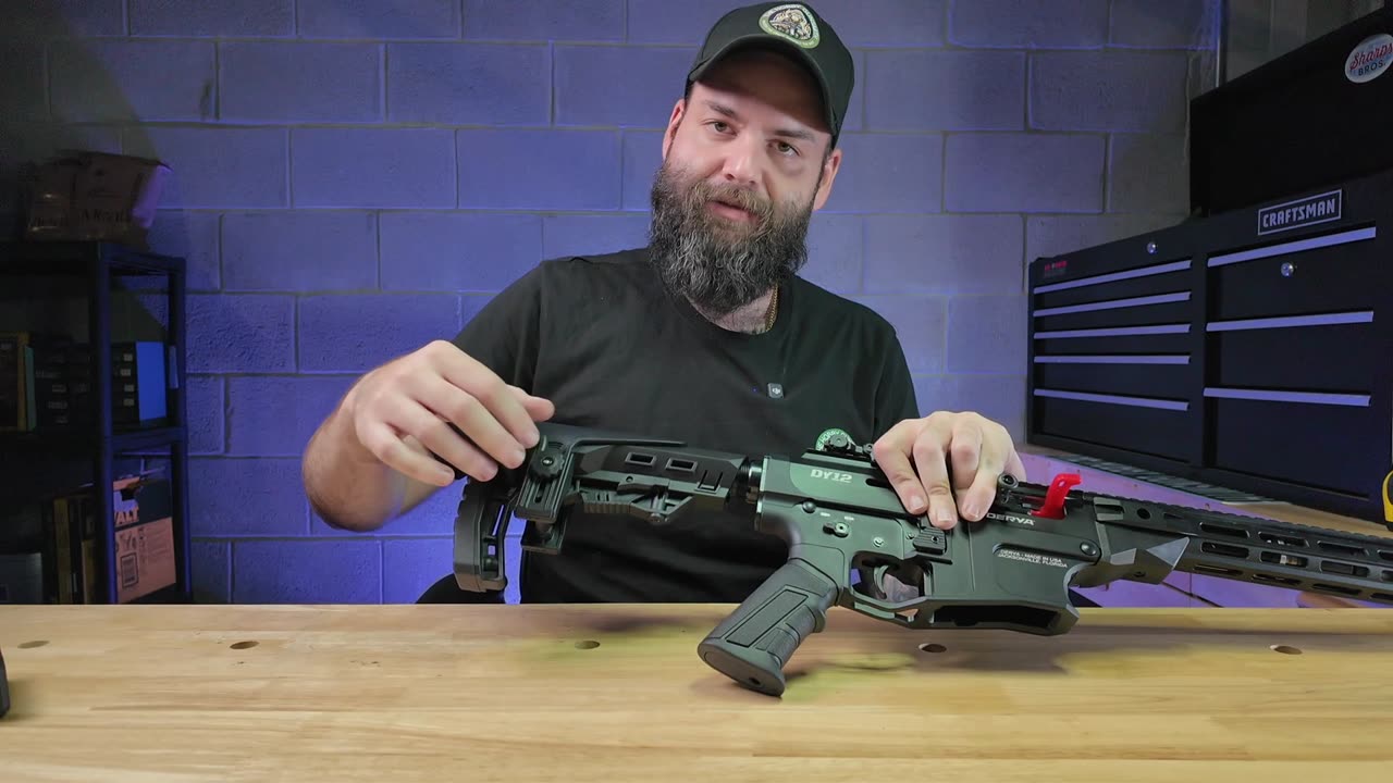 Derya DY12 Shotgun Adjustable/Telescopic Stock Tutorial