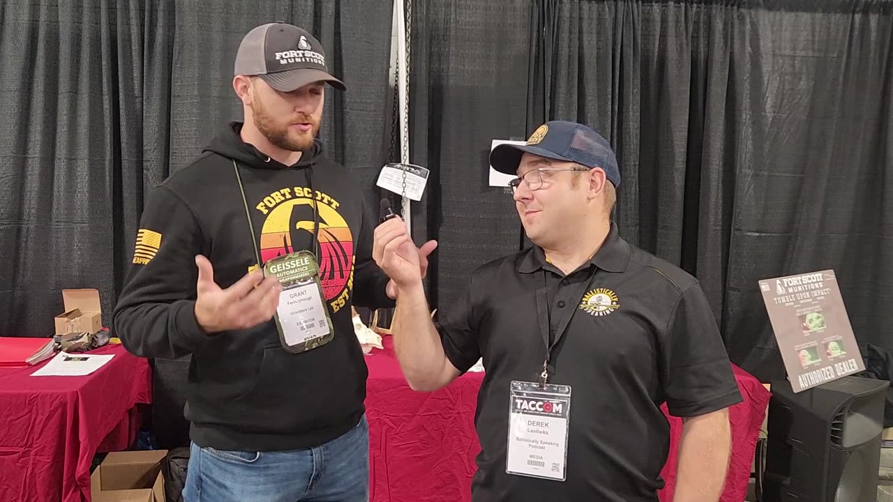 Fort Scott Munitions product overview at Taccom 2024