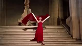 “Take the picture! Take the picture!" said Audrey Hepburn at the Louvre. #ParisMemories #SHORT