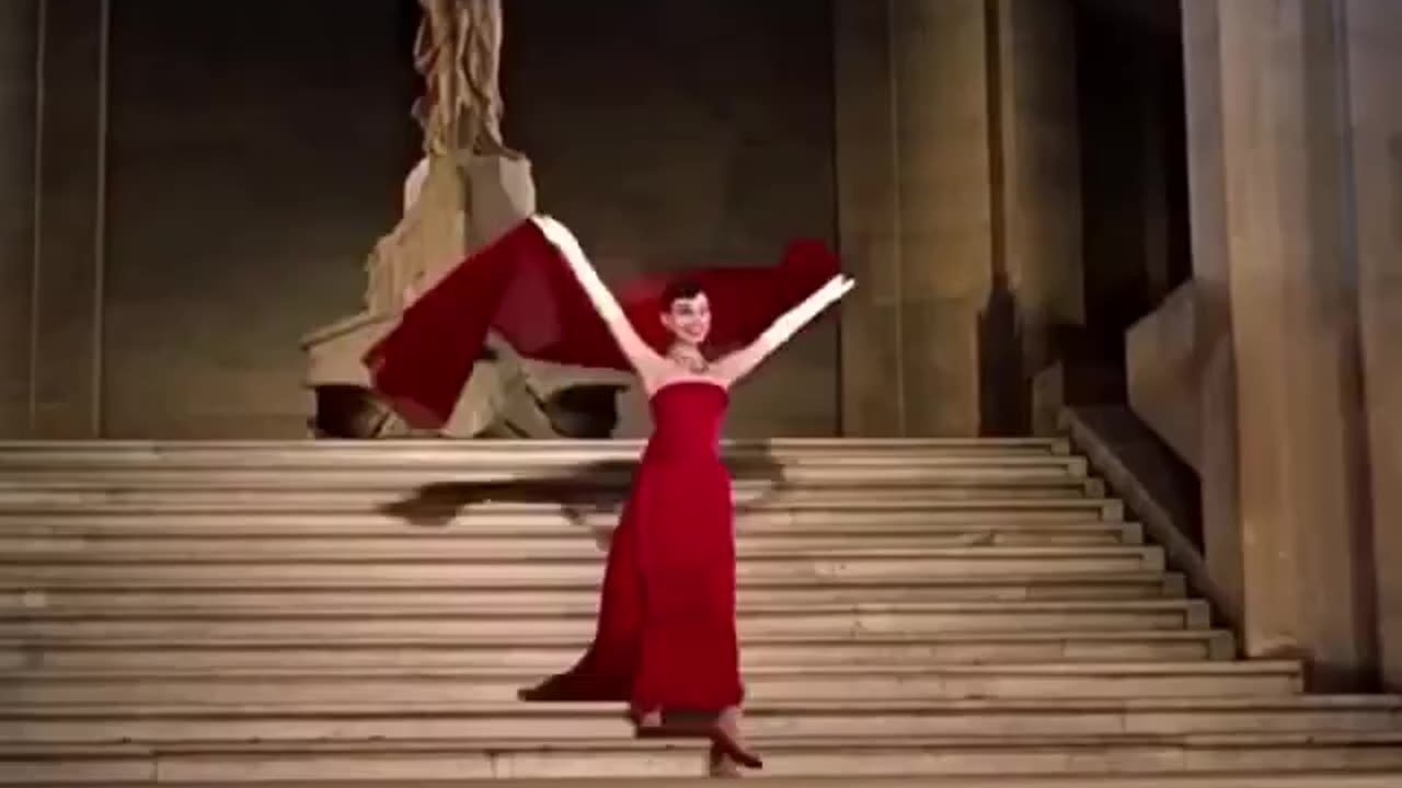 “Take the picture! Take the picture!" said Audrey Hepburn at the Louvre. #ParisMemories #SHORT