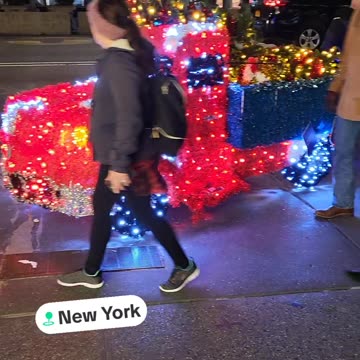 Christmas New York City Manhattan America USA Times Square