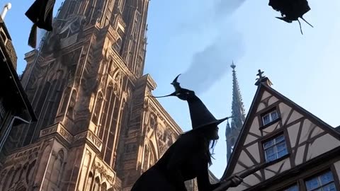 Satanic Europe. Strasbourg has fallen