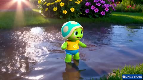 Tilly Turtle’s Rainy Day Dance –A fun, cheerful kids’ song that turns a rainy day into an adventure!