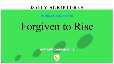 Forgiven to Rise