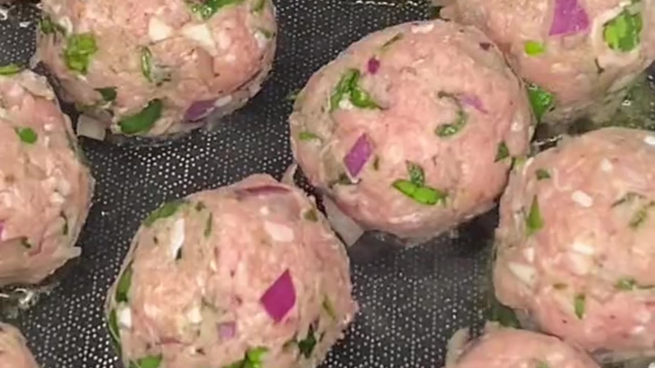 Greek Turkey Meatball Gyros