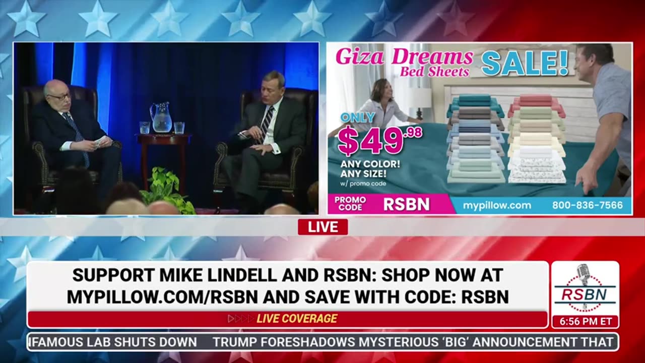 RSBN John Roberts Has A Fireside Conversation - 5-7-25