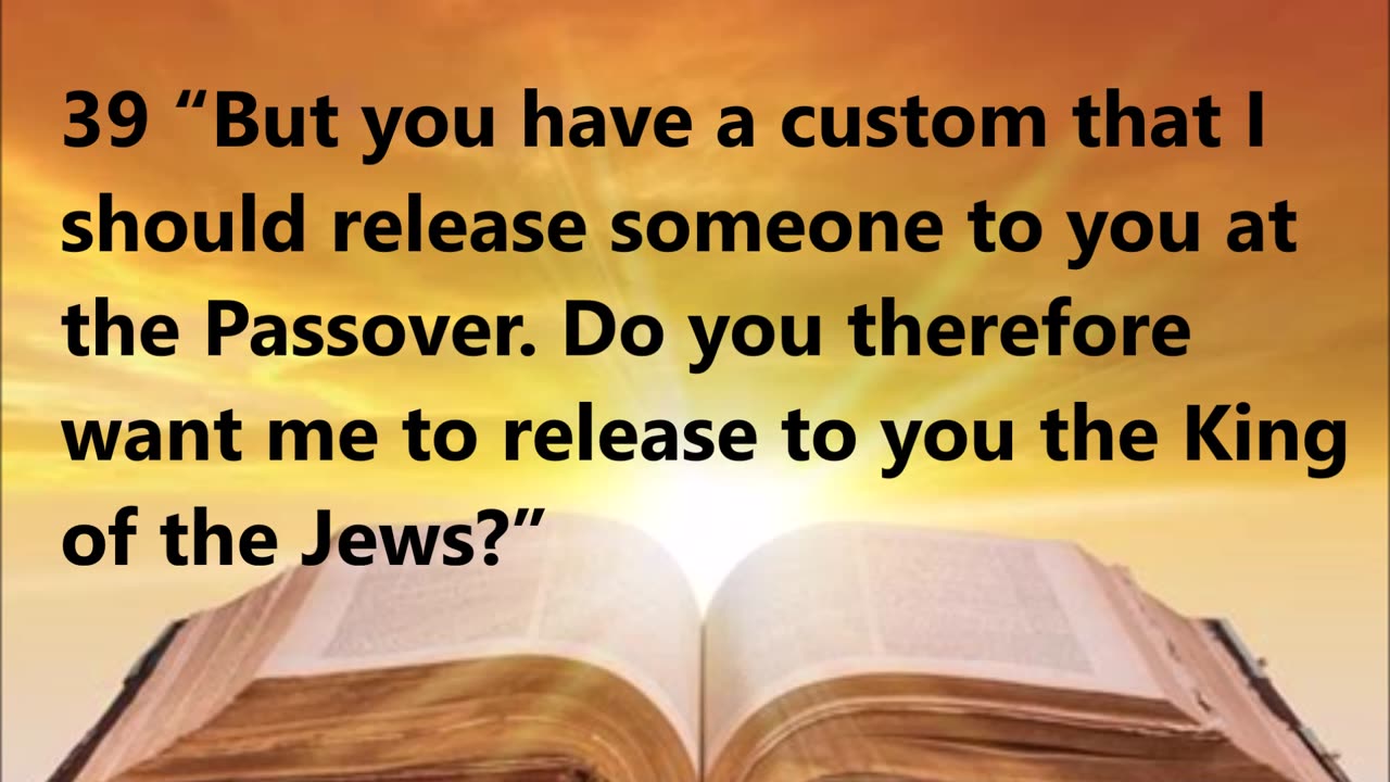 Taking the Place of Barabbas