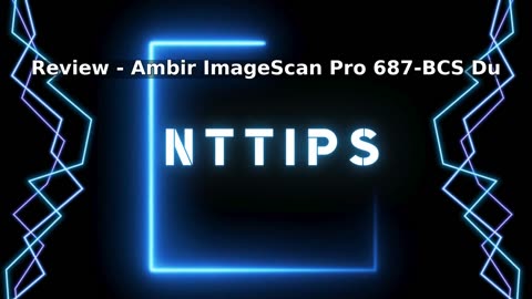 Ambir ImageScan Pro 687-BCS Duplex Card Scanner with AmbirScan Business Card for