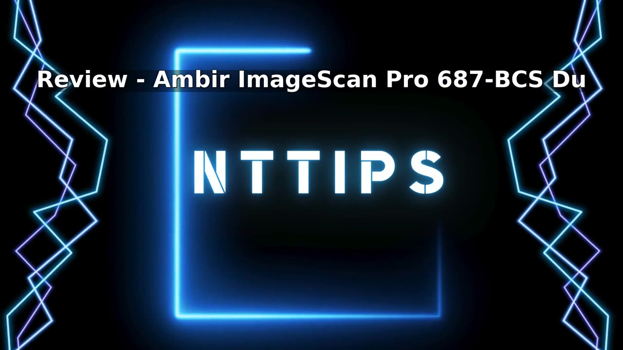 Ambir ImageScan Pro 687-BCS Duplex Card Scanner with AmbirScan Business Card for