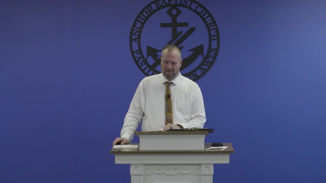 Don't Pass the Buck - Pastor Aaron Thompson | Anchor Baptist Church