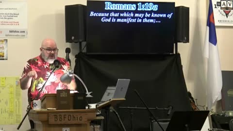 006 They Are Without Excuse (Romans 1:19-20)