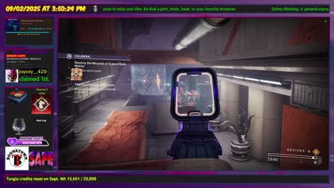 Destiny 2: 9-2-25 - Fresh weekly reset. Ready. . . Set. . . MINE!!
