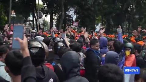 Indonesian president cancels travel as anti-government protests persist