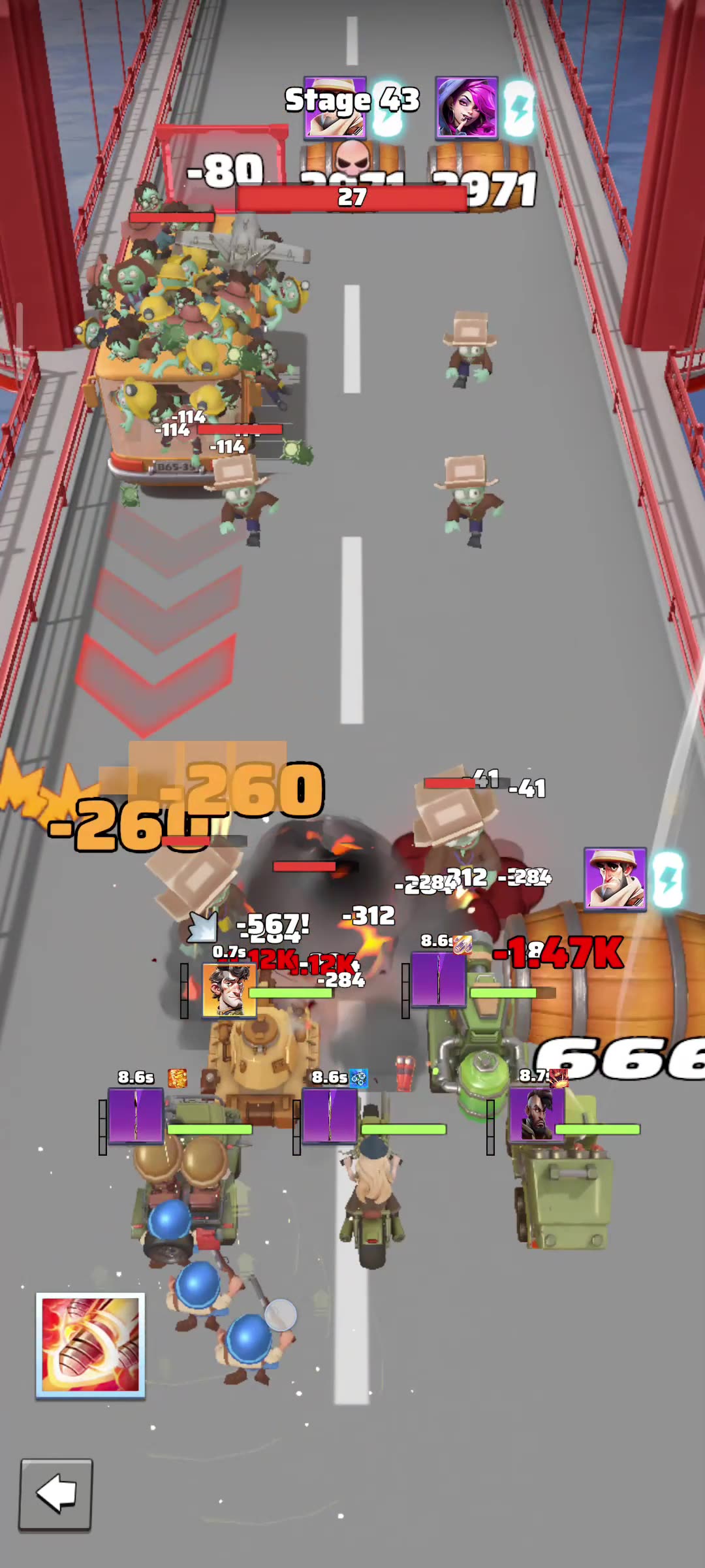 Last War - stage 24 to 69