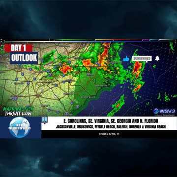 🌩️ Convective Outlook Day 1: Severe Potential! 4/11/25 #shorts #weatherupdate