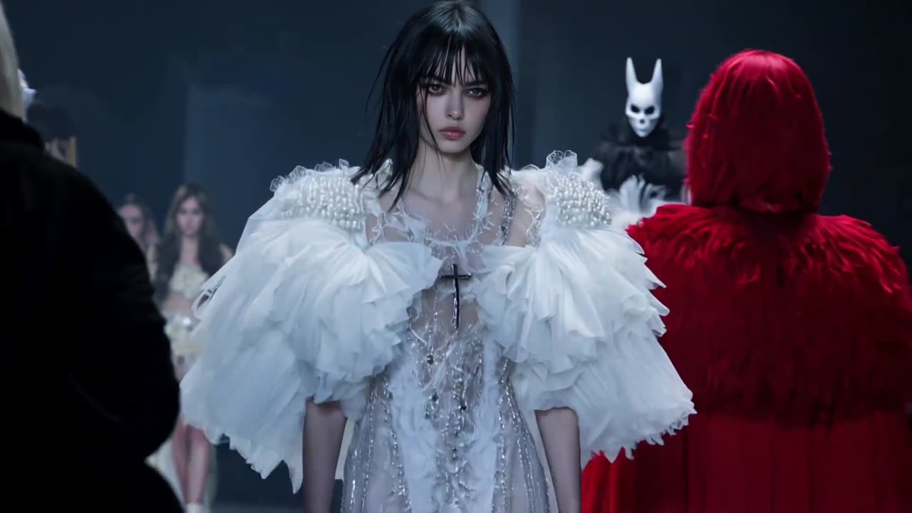 【Pure White Gothic☠】Descends into Another World • Tearing Through the Dimensional Wall