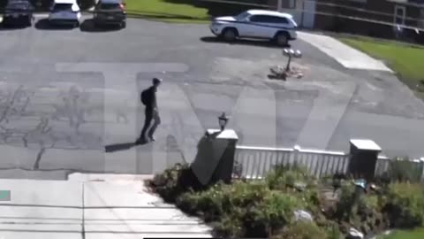 TMZ obtained security footage of the person of interest in the Charlie Kirk assassination.